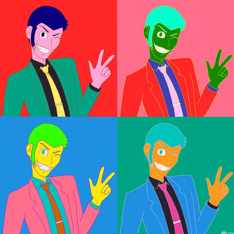 Lupin III Pop Art