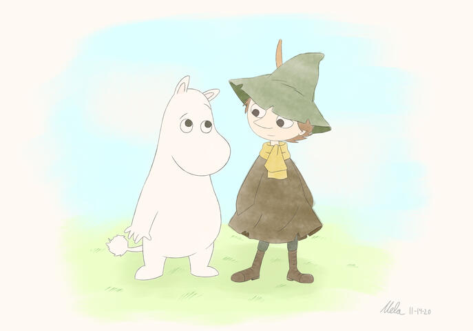 Moominvalley Screenshot Redraw